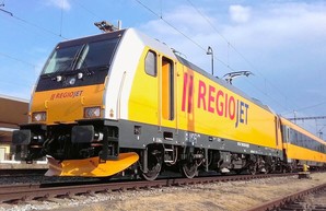 Железнодорожная компания «RegioJet» заявляет о повышении популярности своих поездов дальнего следования