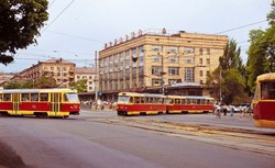 Запорожскому трамваю вчера исполнилось 87 лет