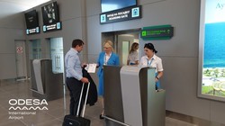 Вчера новый терминал Международного аэропорта Одессы обслужил первых пассажиров, которые вылетали из нашего города