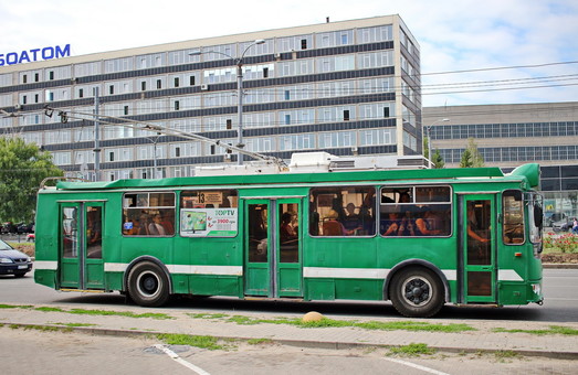 В Харькове один из троллейбусных маршрутов меняет свою трассу