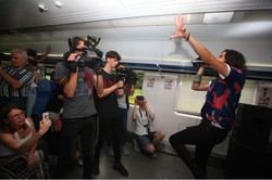 В скоростном поезде Киев – Одесса провели рок-концерт