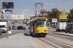 В Днепр приехали уже все трамваи из Лейпцига. Первые из них уже работают на маршрутах