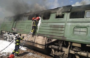 Несчастливая «чертова дюжина»: 13 августа горело два тепловоза «Укрзализныци»