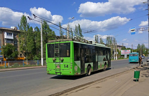 В оккупированном Луганске сейчас работает один троллейбусный маршрут