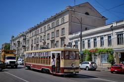 По Одессе в День независимости Украины будет ходить "вышиванковый" трамвай (ФОТО)