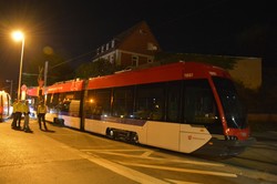 В немецкий город Брауншвейг прибыл первый польский трамвай «Tramino II»