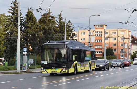 В Пльзене испытывают новые троллейбусы (ФОТО)