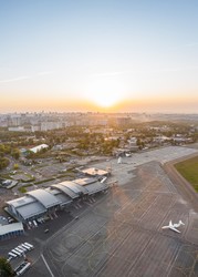 Киевский аэропорт имени Игоря Сикорского возобновил свою работу после ремонта