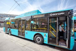 В Хмельницком на маршруты выехало пять новых троллейбусов «Богдан» (ФОТО, ВИДЕО)