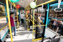 В Хмельницком на маршруты выехало пять новых троллейбусов «Богдан» (ФОТО, ВИДЕО)