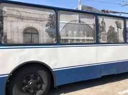 В Херсоне восстановили самый старый троллейбус города