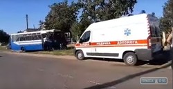 Неподалеку от Одессы столкнулись два рейсовых автобуса