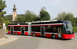 Австрийский город Зальцбург получил первый троллейбус швейцарского производства