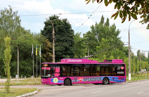 На день города жители Кременчуга будут безплатно ездить в троллейбусах