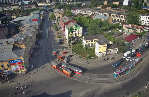 Киевский скоростной трамвай на Борщаговку начнет ходить до Старовокзальной уже в октябре