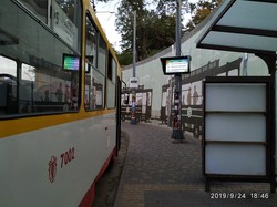 В Одессе начали работать новые электронные табло на конечных остановках трамваев и троллейбусов