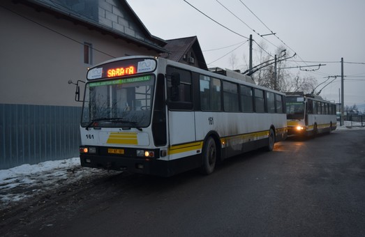 В румынском города Пьятра-Нямц приостановлено троллейбусное движение