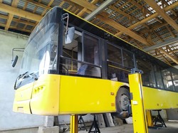 Коммунальный перевозчик Львова восстанавливает автобусы ЛАЗ