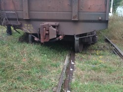 В Одесской области произошло столкновение грузового поезда с трактором (ФОТО)