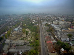Реконструкция спуска Маринеско в Одессе: трамвайные пути уже сняли (ФОТО)