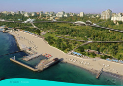 Вдоль побережья Одессы предлагают построить грандиозную эстакаду с линией скоростного трамвая