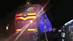 Под Киевом вчера горел электровоз пассажирского поезда