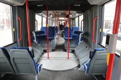 В Запорожье приехал первый троллейбус-«гармошка» (ФОТО)