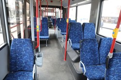 В Запорожье приехал первый троллейбус-«гармошка» (ФОТО)