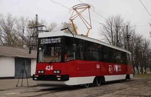 В Кривом Роге капитально восстановили еще один трамвай