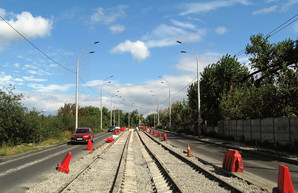 В Киеве реконструируют трамвайную линию на улице Алмаатинской