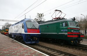 Южная железная дорога провела в Харькове выставку локомотивов