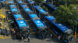 Столица Мексики получила 40 китайских троллейбусов «Yutong»