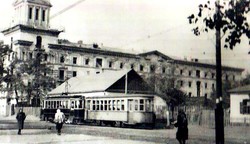 Трамваю города Каменского в Днепропетровской области 84 года