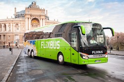 Первый в Украине брендированный автобус «FlixBus» отправился в первый рейс из Одессы в Пльзень