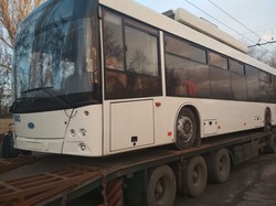 Кривой Рог начал получать новые троллейбусы, которые купили за средства кредита ЕБРР