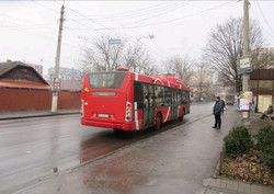В Хмельницком на маршруты выехали автобусы большого класса