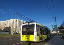 На троллейбусных маршрутах Львова начали работать 10 новых троллейбусов «Электрон»