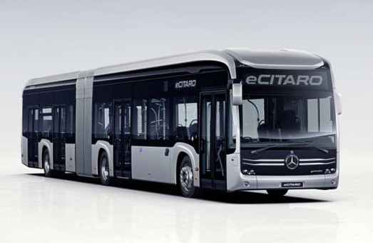 «Mercedes-Benz» планирует запустить в серию сочлененный электробус «eCitaro»