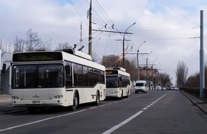Чиновники и журналисты протестировали новую троллейбусную линию в Николаеве