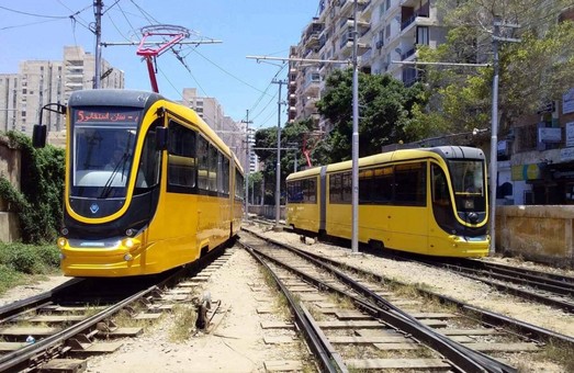 В египетской Александрии уже работает 6 украинских трамваев с одесскими корнями