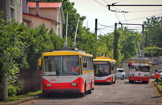 В Одессе временно изменяется один из троллейбусных маршрутов