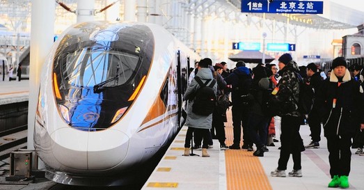 В Китае города проведения Олимпиады-2022 связали высокоскоростной автоматизированной железной дорогой