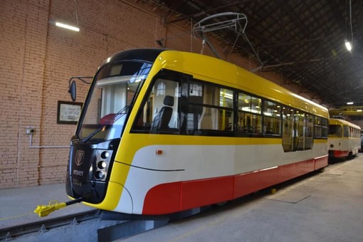 В Одессе построили очередной трамвай "Одиссей"
