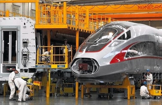 «Bombardier» совместно с CRRC изготовят 160 вагонов для высокоскоростных железных дорог Китая