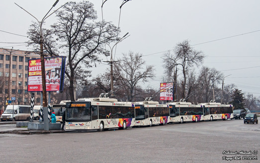 В феврале Кривой Рог получит шесть новых троллейбусов