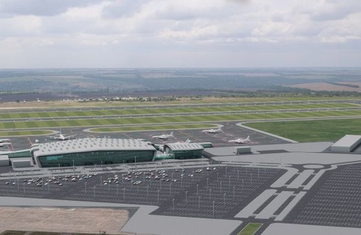 В четвертый раз объявлен тендер на проектирование строительства новой взлетно-посадочной полосы в аэропорту Днепра