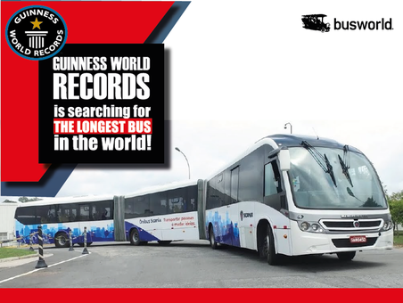 Какие автобусы претендуют на звание самого длинного в мире