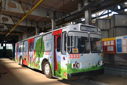 В Кишиневе появился специальный «детский троллейбус»