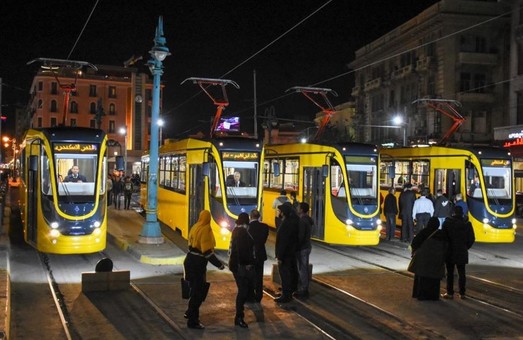 В египетской Александрии презентовали еще одну партию новых украинских трамваев