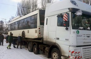 Кривой Рог получил пять новых троллейбусов «Днипро» Т203